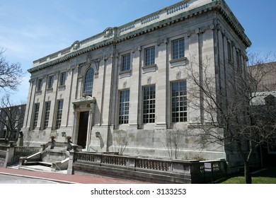 Library Building On Brown University Campus