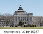 Library of Congress Building in Washington  DC