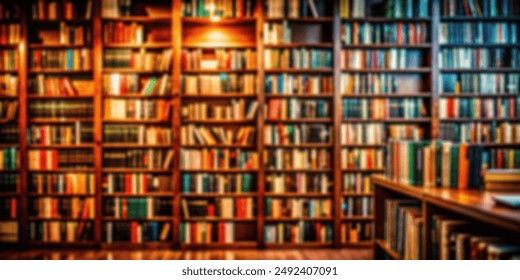 Library Education Knowlage Background Study School University - Powered by Shutterstock