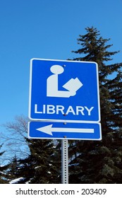 Library Sign