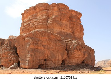 Libyan Desert In The South Of Ghat City 