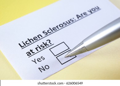 Lichen Sclerosus: Are You At Risk? Yes Or No