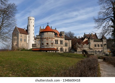 Lichtenstein Castle In Germany