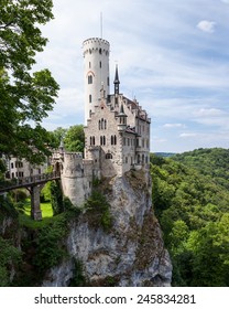 Lichtenstein Castle In Germany