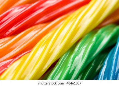 Licorice In A Rainbow Of Colors