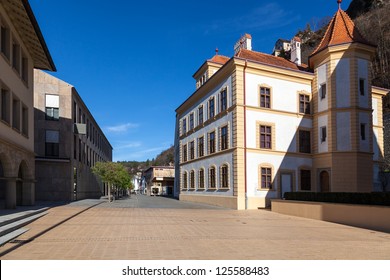 Liechtenstein, Vaduz. Tourist Center And Museum.