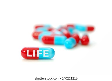 Life Extension, Anti Aging Pill Concept