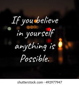 Life Quote Inspirational Quote On Dark Stock Photo 492977947 | Shutterstock