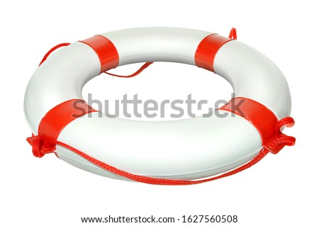 A life ring, optional as a template 