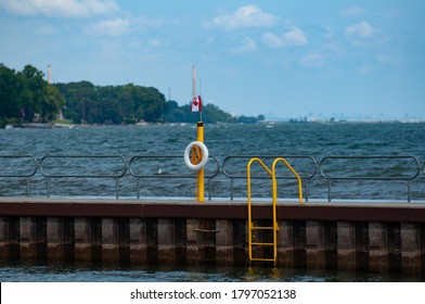 Life Saver With Canadian Flag