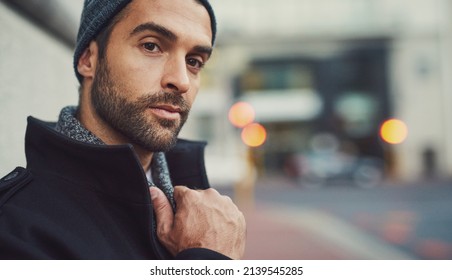 Life Is Simply Better In The City. Cropped Shot Of A Man Out In The City.