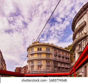 Life In A Turist Bus, How You Look The City From The Rooftop Of A Turist Bus In Naples