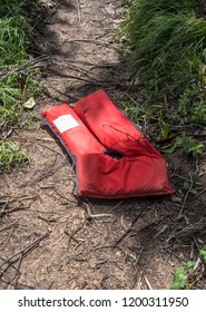 Life Vest On The Ground In Dominica 5 Months After Hurricane Maria, February 2018