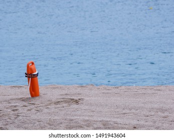 Lifeguard Float Stuck Sand Stock Photo 1491943604 | Shutterstock