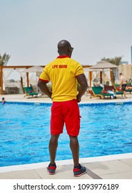 Lifeguard At The Pool