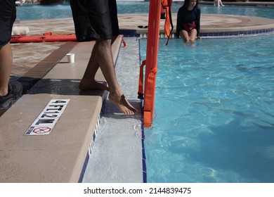 Lifeguard With Spinal Back Board