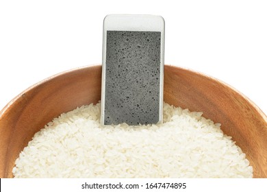 Lifehacks; Drop Your Wet Smart Phone In Rice And Let It Dry.  