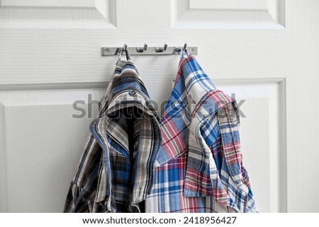 Lifehacks; Use locker loop on the back side of shirt to hang in locker rooms 