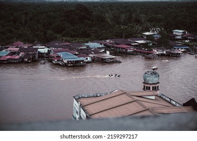 The Lifes On The River In Limbang, Sarawak