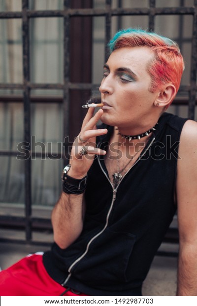 Free gay smoking pic Gay men asses