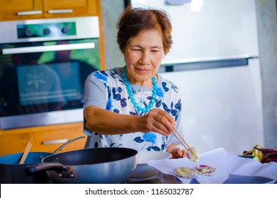 Lifestyle Portrait Senior Happy Sweet Asian Stock Photo 1165032787 ...