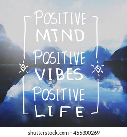 Lifestyle Positive Thoughts Mind Life Concept