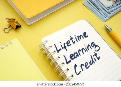 Lifetime Learning Credit Memo On The Page.