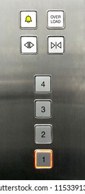 Lift, Elevator Number Keypad, Push Switch For Up And Down, Floor Numbering.