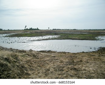 Lift Irrigation Tankswater Collection Tankexcavation Work Stock Photo ...