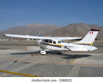 Light Aircraft, Nazca, Peru