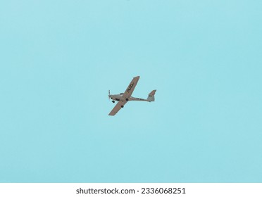 Light aircraft are typically small, single- or twin-engined airplanes that are used for general aviation purposes. They are often used for recreational flying, such as sightseeing or taking lessons. - Powered by Shutterstock