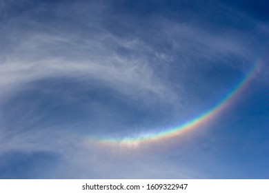 Light arc in the sky