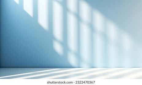 A light background with captivating shadows on the wall, serving as an ideal template or backdrop for product presentations - Powered by Shutterstock