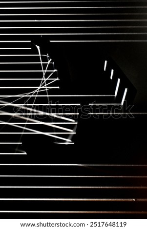 Light beams reflected by different mirrors