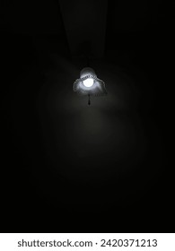 A light behind the dark screen