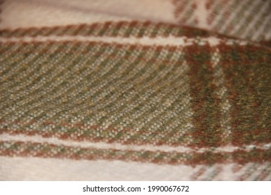 Light Beige Green Wool Fabric. Backgrounds