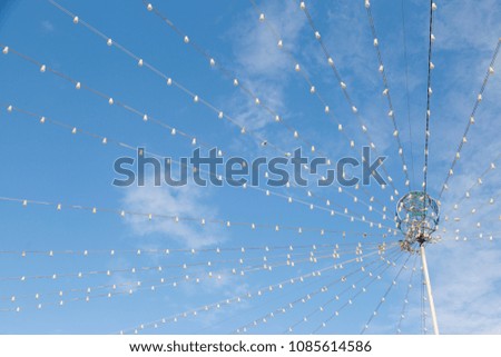 Similar – Image, Stock Photo light chain Cable