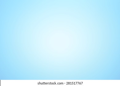 Light blue abstract background and radial gradient effect