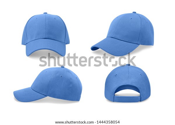 powder blue baseball cap