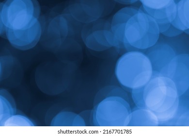 Light Blue Bokeh Nature Background