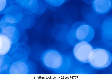 Light Blue Bokeh Nature Background