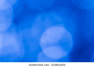 Light Blue Bokeh Nature Background