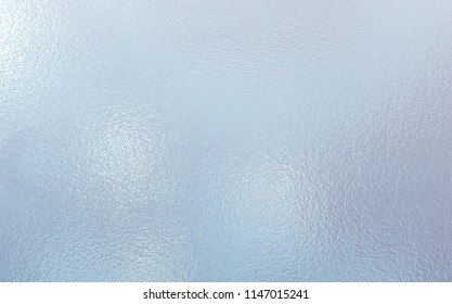 Light Blue Color Frosted Glass Texture Background 