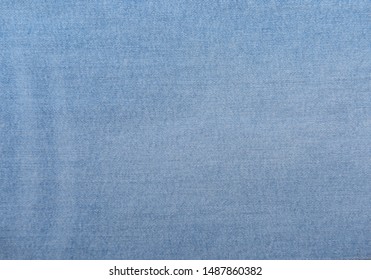 Light Blue Denim That Can Be Used As Background.