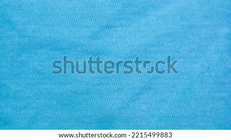 Light blue fabric texture as background