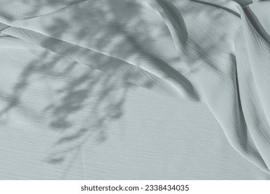 Blue gray fabric texture background. A piece of cotton fabric is carefully  laid out on the surface. Textile texture. 21886287 Stock Photo at Vecteezy