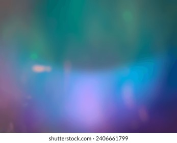 light blue and green abstract background with space blue planet and bubble shadow gradient degrade blurred design for pop art wallpaper or backdrop bokeh, northern lights, polar lights aurora