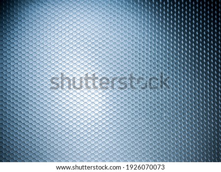 Light blue honeycomb background for banner