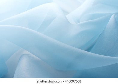 Light Blue Organdy