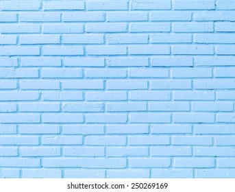 Light Blue Tiles Brick Wall Texture Background